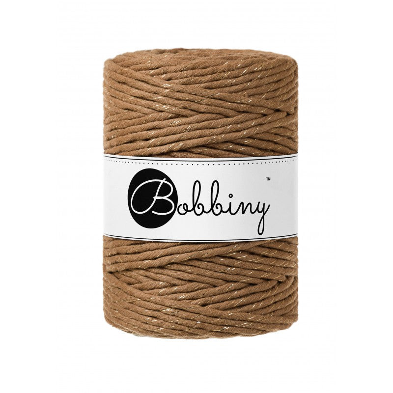 Golden Caramel - 1.5mm, 3mm & 5mm, Bobbiny Macrame Cord