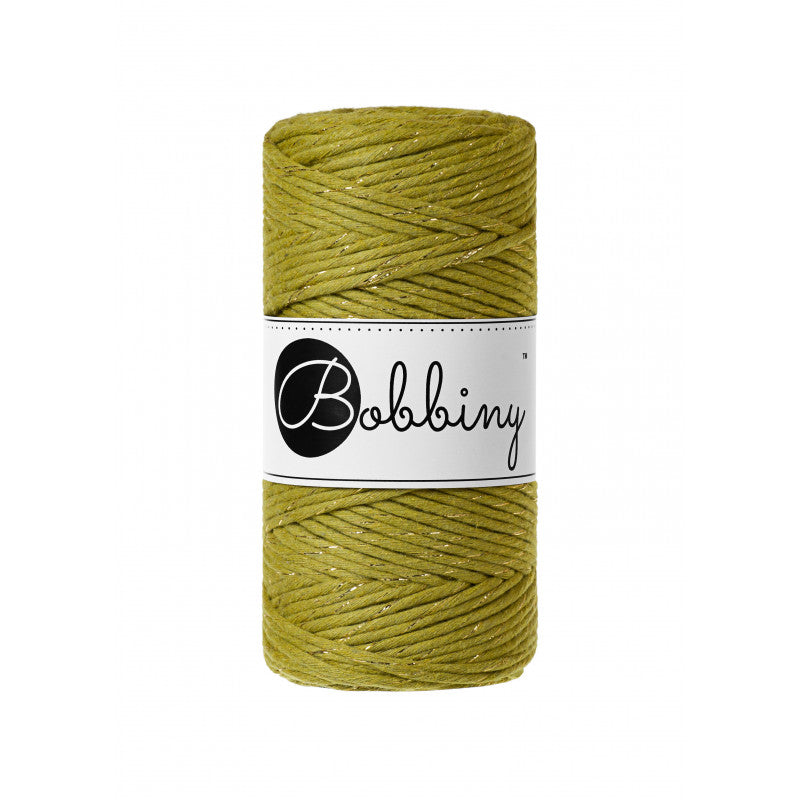 Golden Kiwi - 1.5mm, 3mm & 5mm, Bobbiny Macrame Cord
