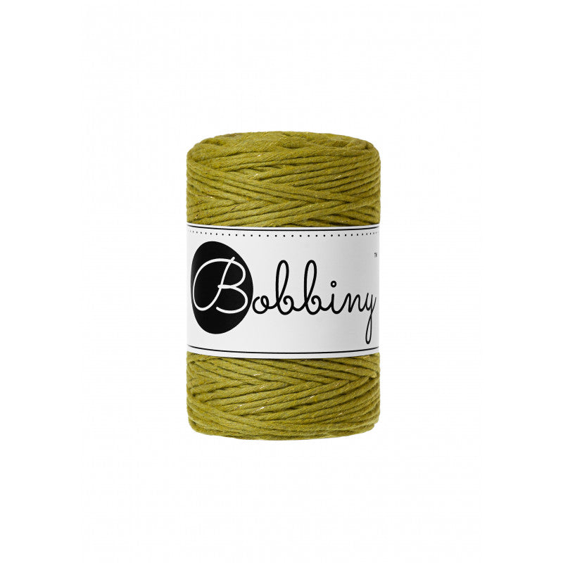 Golden Kiwi - 1.5mm, 3mm & 5mm, Bobbiny Macrame Cord