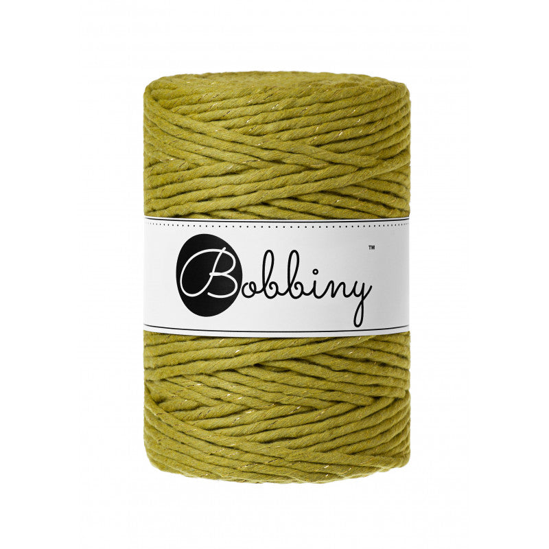Golden Kiwi - 1.5mm, 3mm & 5mm, Bobbiny Macrame Cord