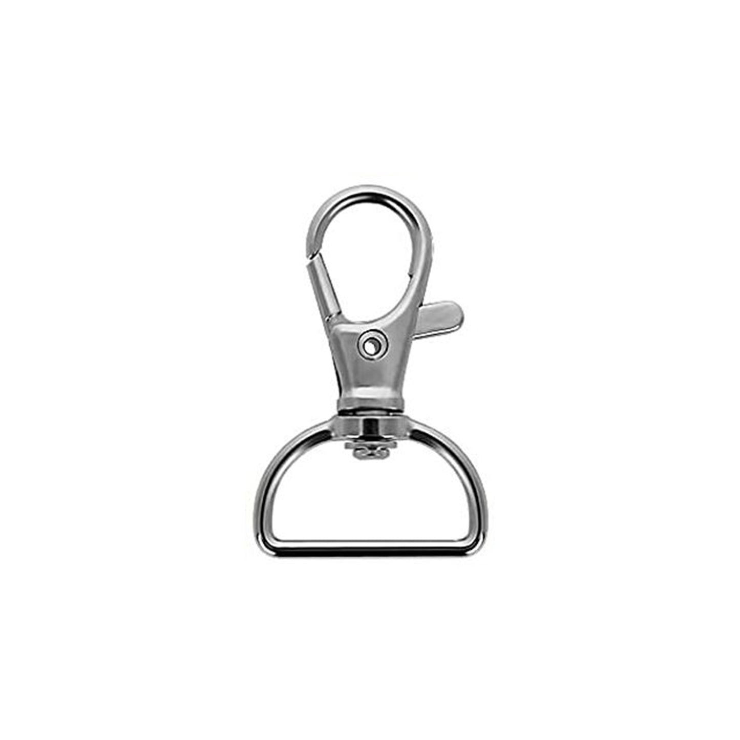 D Ring Swivel Lobster Keyring Clasp (Various Colours Available)