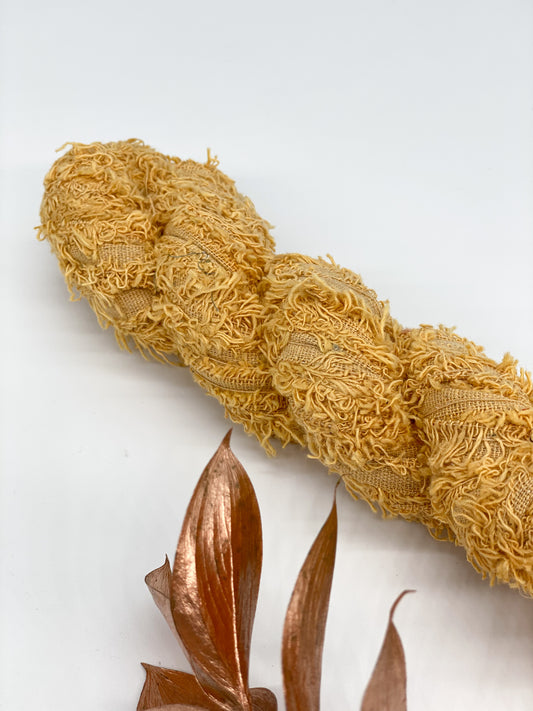 MUSTARD Recycled Cotton Frizz Ribbon