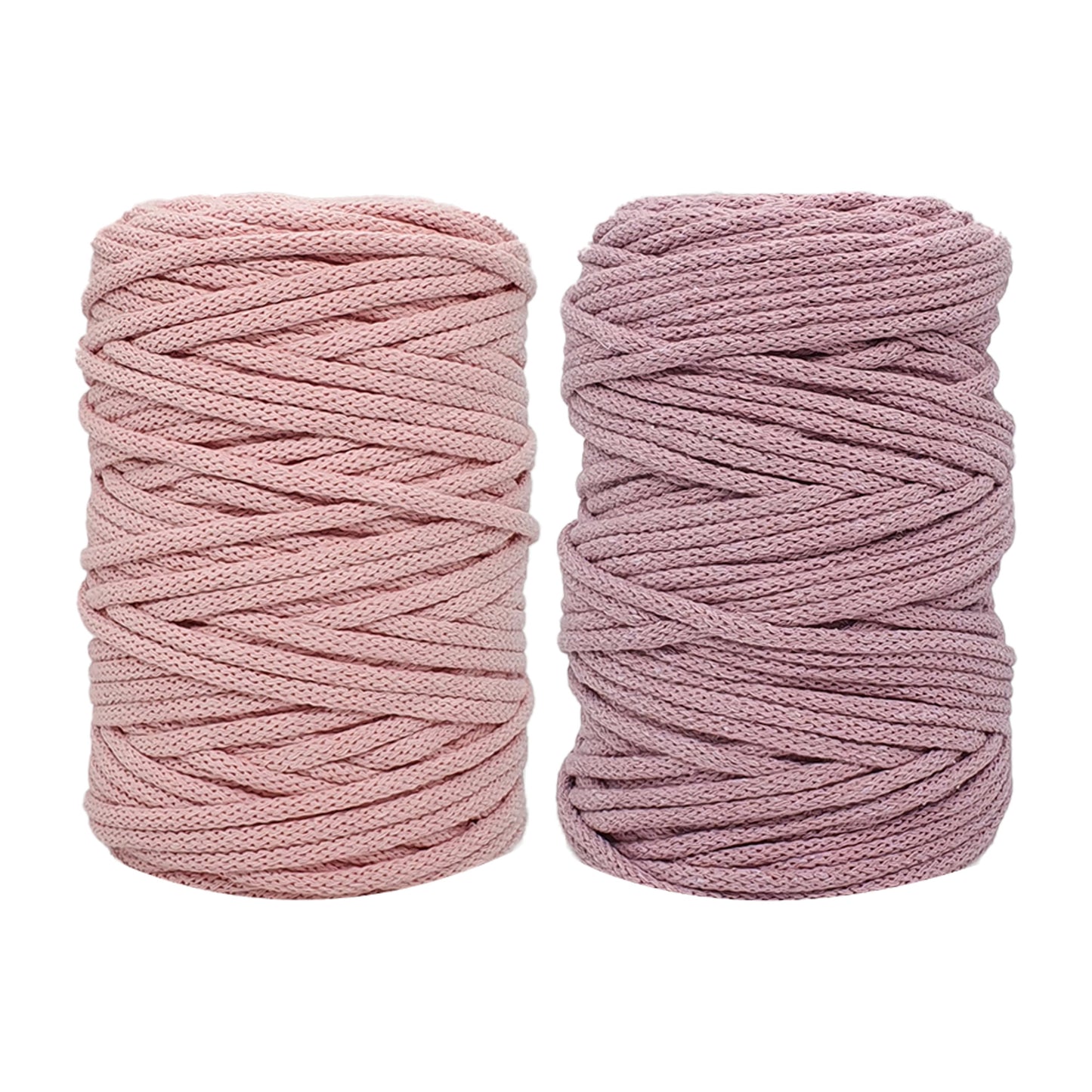 Blossom & Dusty Pink - 5mm, Thread Shop Braided Cord