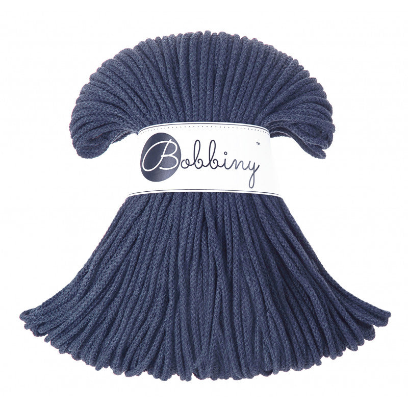 Jeans - 3mm, 5mm & 9mm, Bobbiny Braided Cord