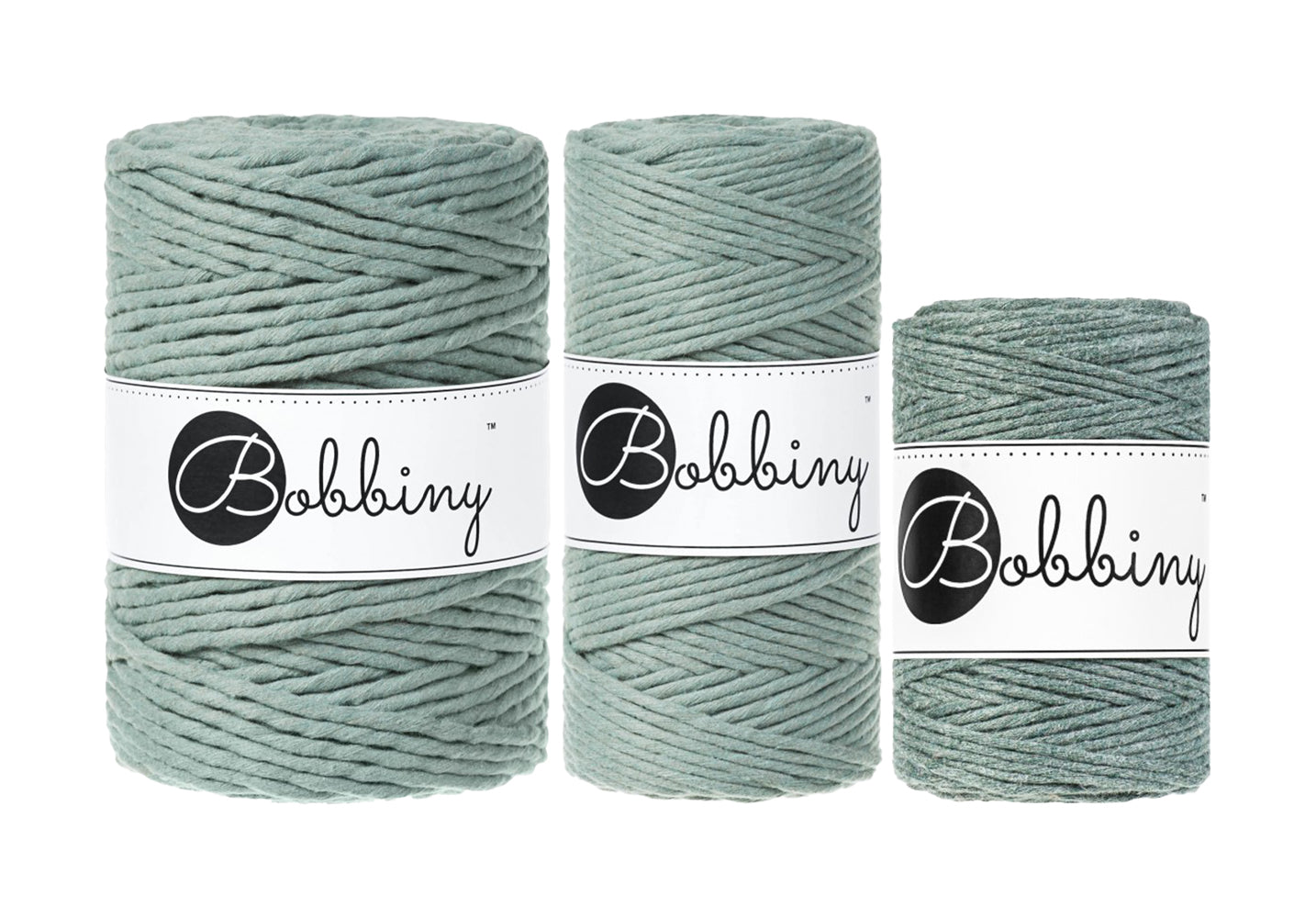 Laurel - 1.5mm, 3mm & 5mm, Bobbiny Macrame Cord