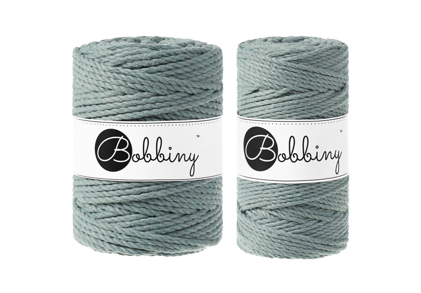 Laurel 3mm & 5mm 3PLY, Bobbiny Macramé Cord