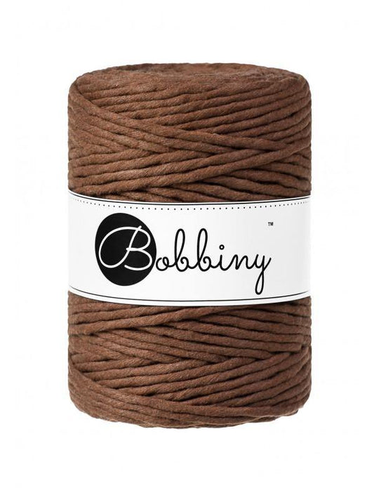 Mocha 5mm, 100m Bobbiny Macramé Cord - The Thread Shop
