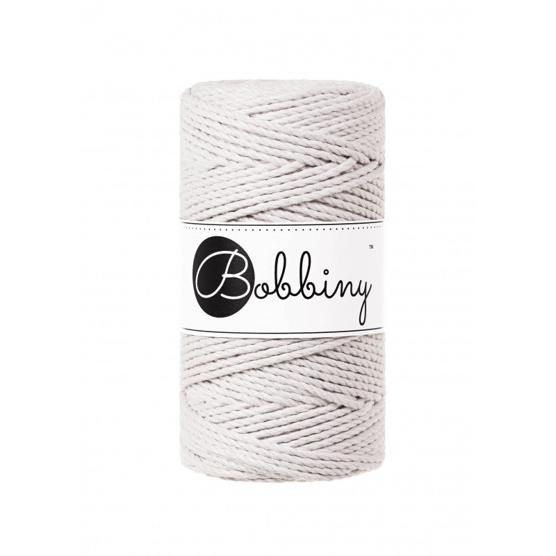 Moonlight 3mm & 5mm 3PLY, Bobbiny Macramé Cord