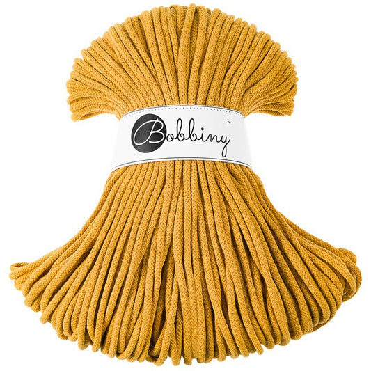 Mustard - 3mm, 5mm & 9mm, Bobbiny Braided Cord