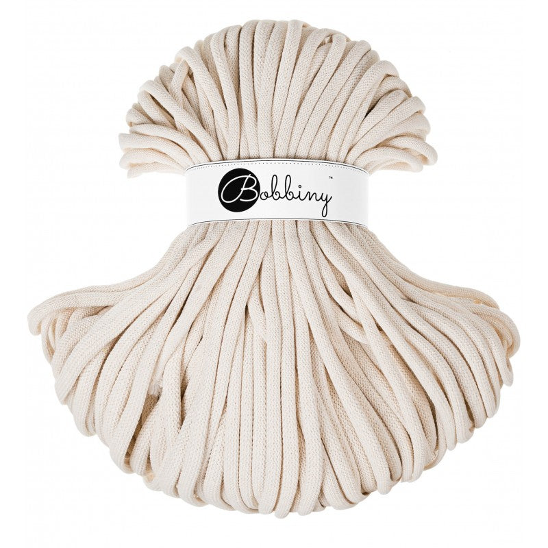 Natural - 3mm, 5mm & 9mm, Bobbiny Braided Cord