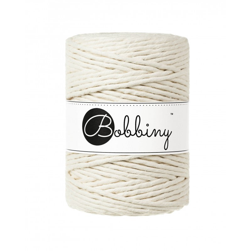 Natural - 1.5mm, 3mm & 5mm, Bobbiny Macrame Cord