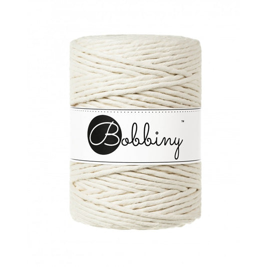 Natural - 1.5mm, 3mm & 5mm, Bobbiny Macrame Cord
