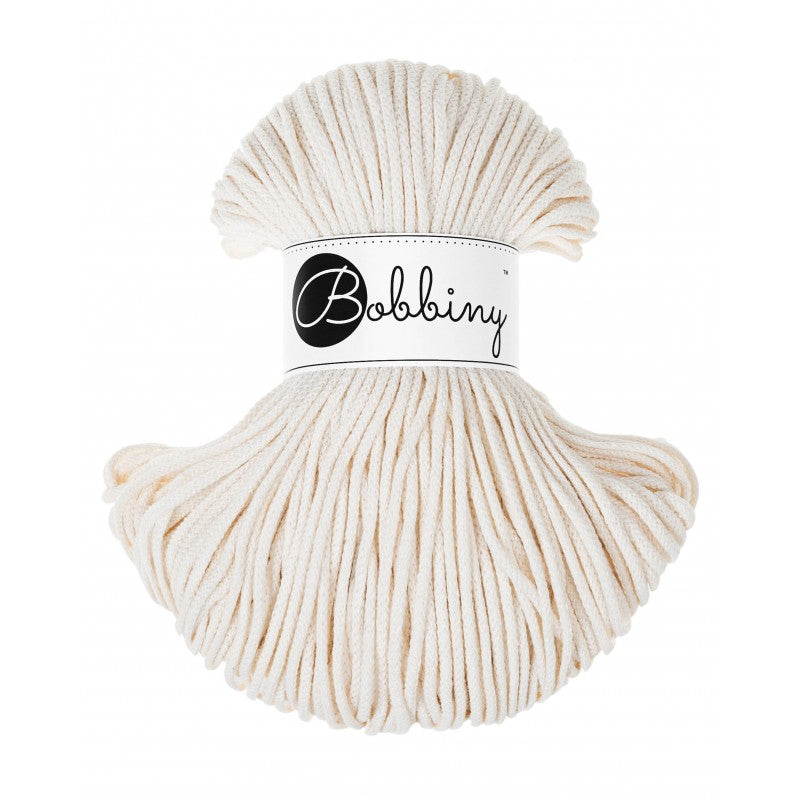 Natural - 3mm, 5mm & 9mm, Bobbiny Braided Cord