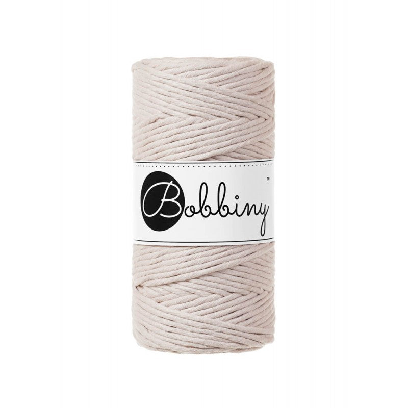 Nude - 1.5mm, 3mm & 5mm, Bobbiny Macrame Cord