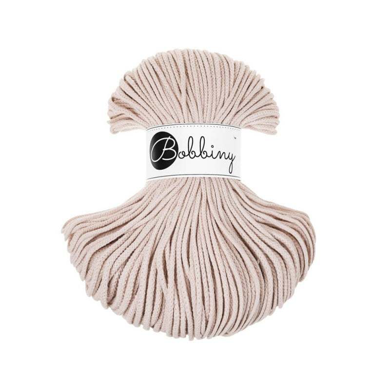 Nude - 3mm, 5mm & 9mm, Bobbiny Braided Cord