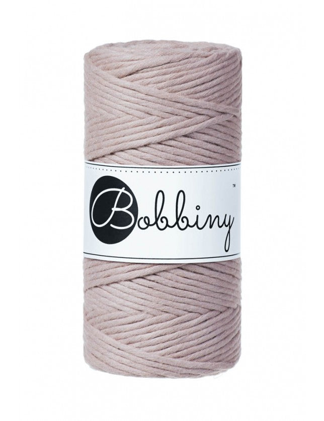 Pearl - 1.5mm, 3mm & 5mm, Bobbiny Macrame Cord