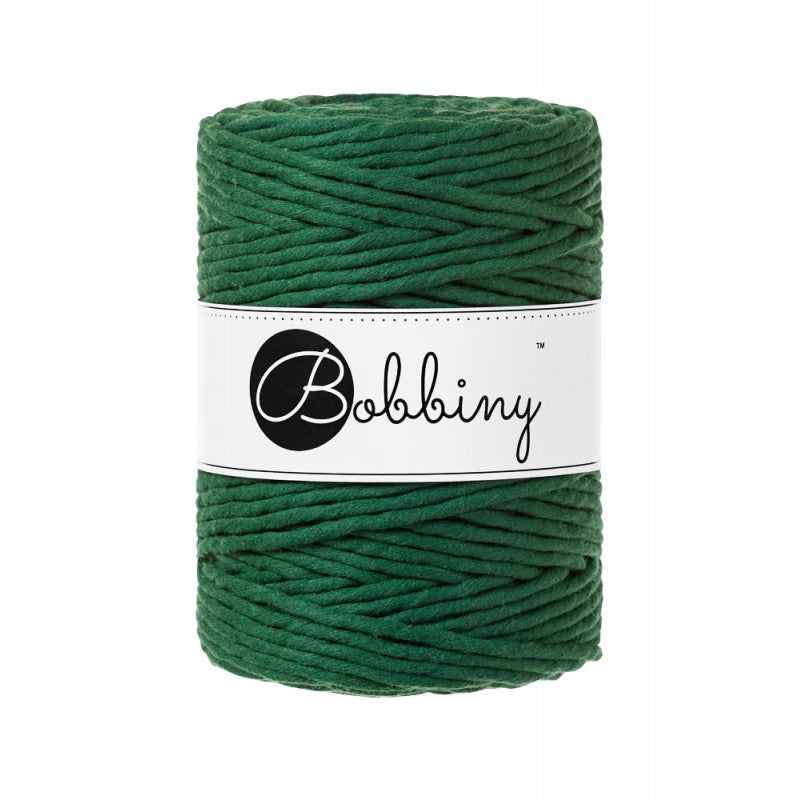 Pine Green - 1.5mm, 3mm & 5mm, Bobbiny Macrame Cord