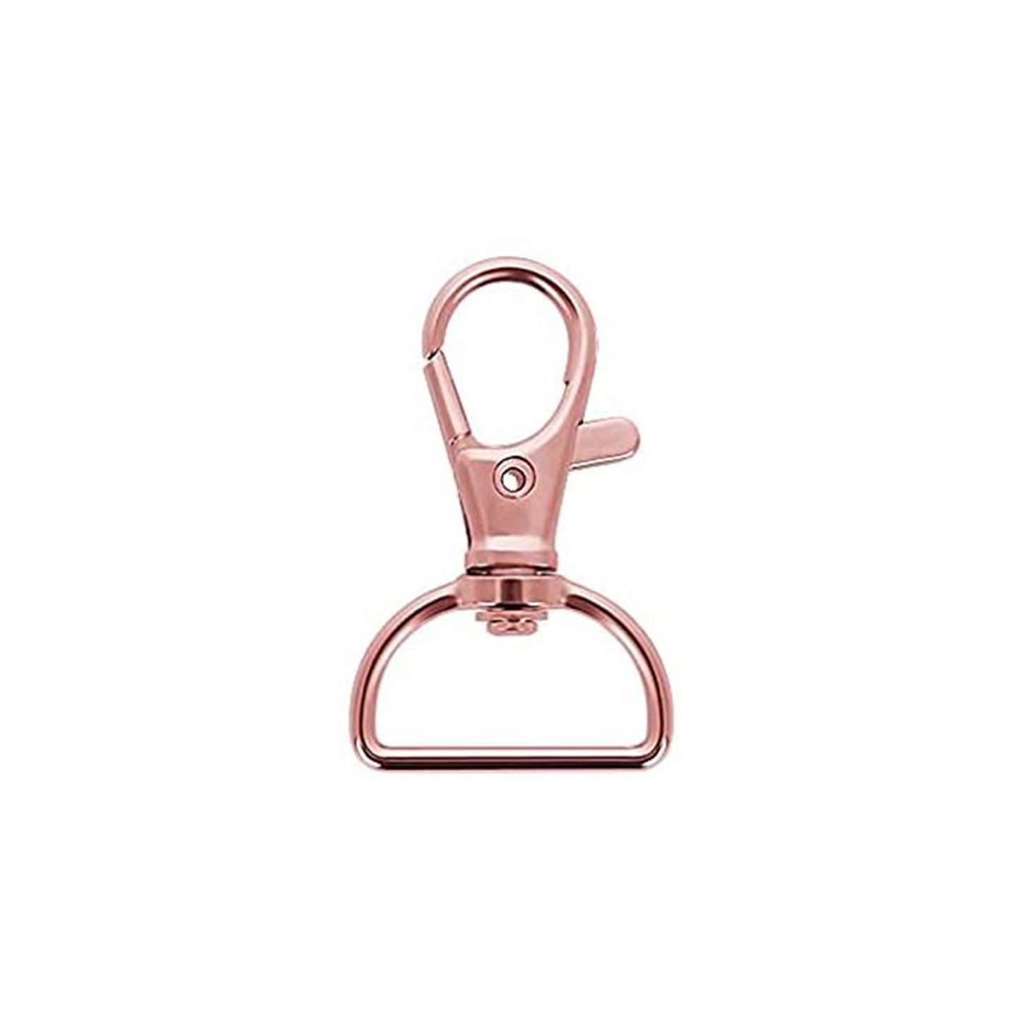 D Ring Swivel Lobster Keyring Clasp (Various Colours Available)