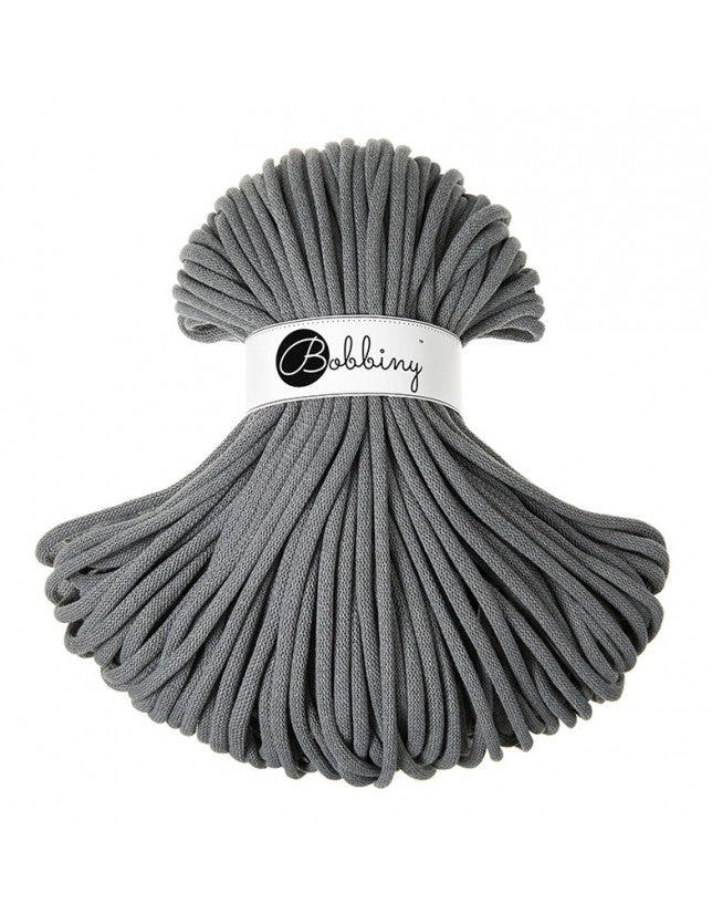 Steel - 3mm, 5mm & 9mm, Bobbiny Braided Cord