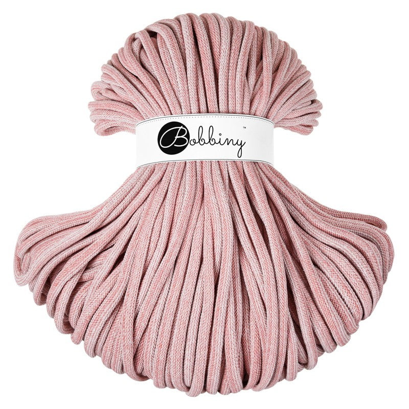 Strawberry - 3mm, 5mm & 9mm, Bobbiny Braided Cord