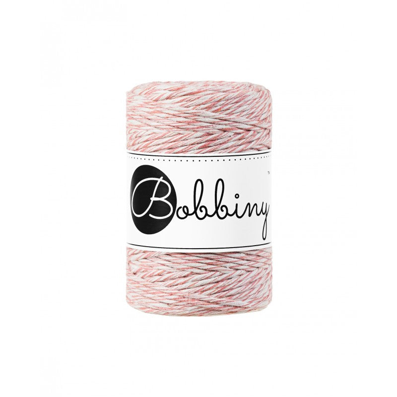 Strawberry - 1.5mm, 3mm & 5mm, Bobbiny Macrame Cord