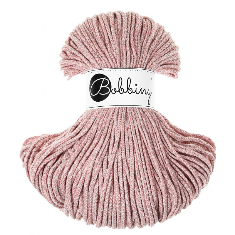 Strawberry - 3mm, 5mm & 9mm, Bobbiny Braided Cord