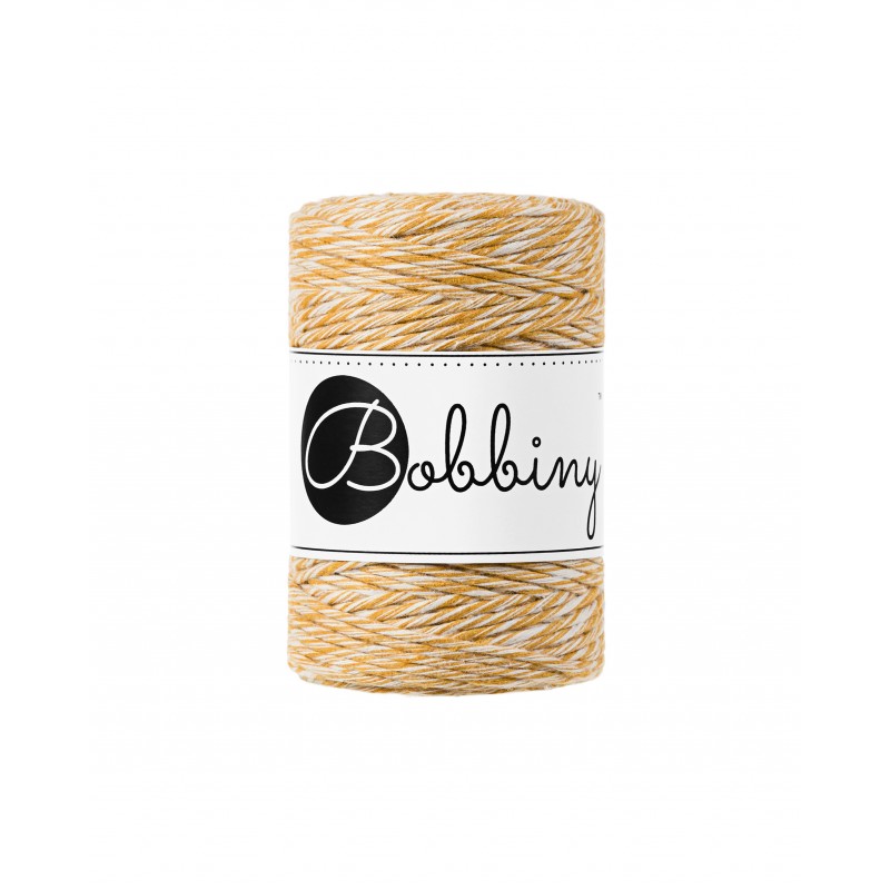 Sunflower - 1.5mm, Bobbiny Macrame Cord