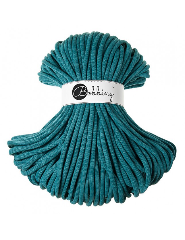 Teal - 3mm, 5mm & 9mm, Bobbiny Braided Cord