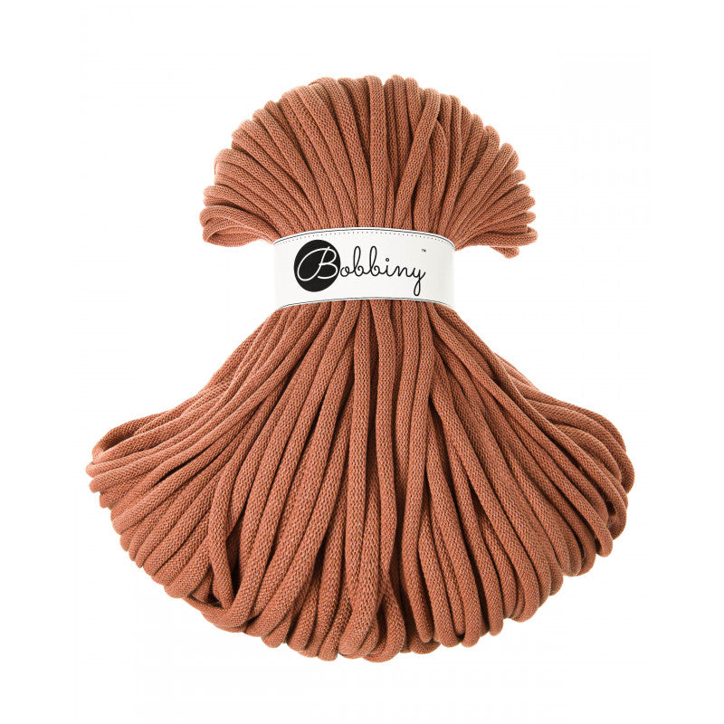 Terracotta - 3mm, 5mm & 9mm, Bobbiny Braided Cord