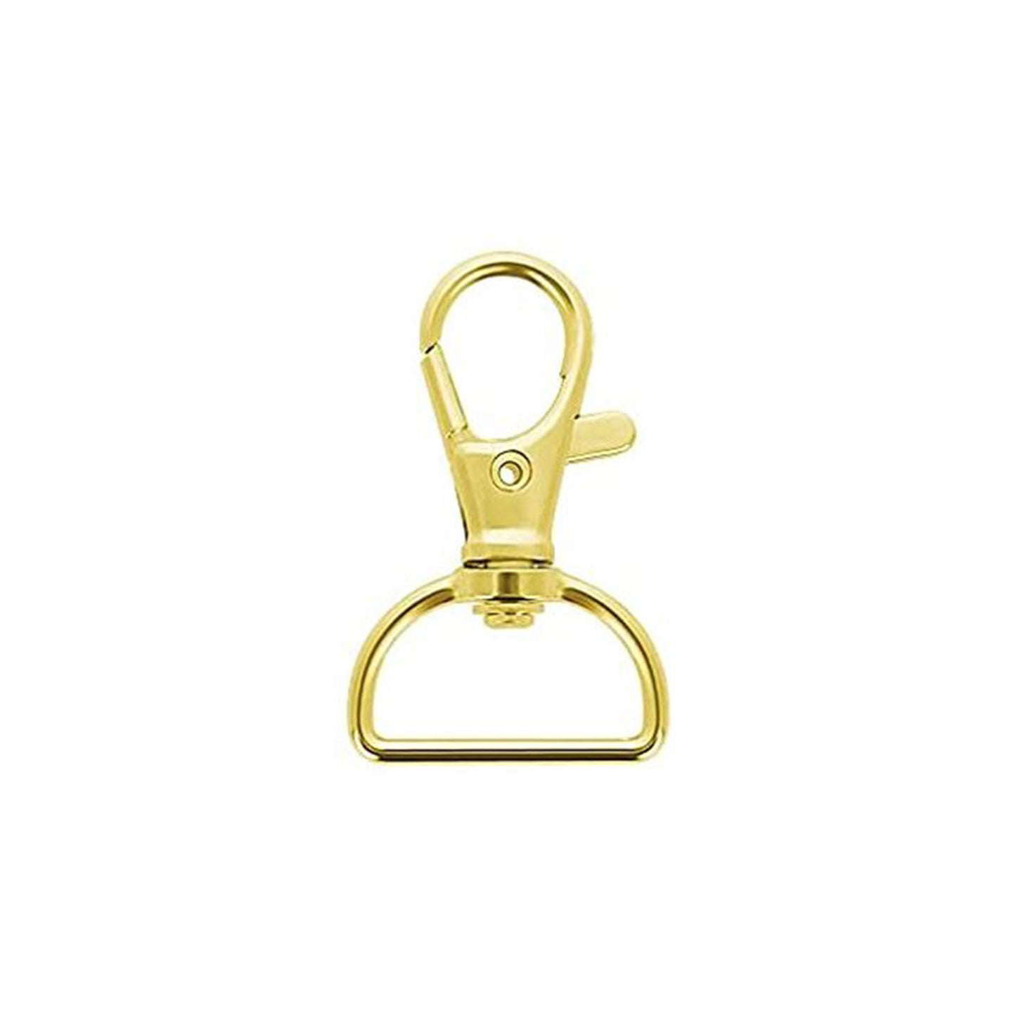 D Ring Swivel Lobster Keyring Clasp (Various Colours Available)