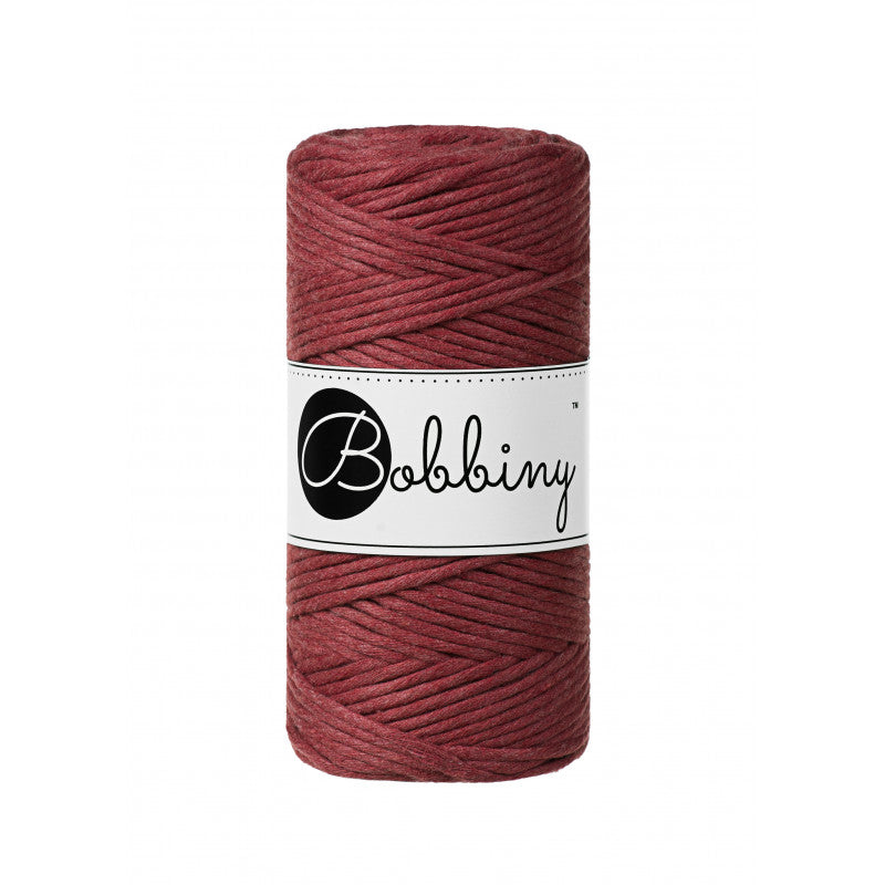 Wild Rose - 1.5mm, 3mm & 5mm, Bobbiny Macrame Cord
