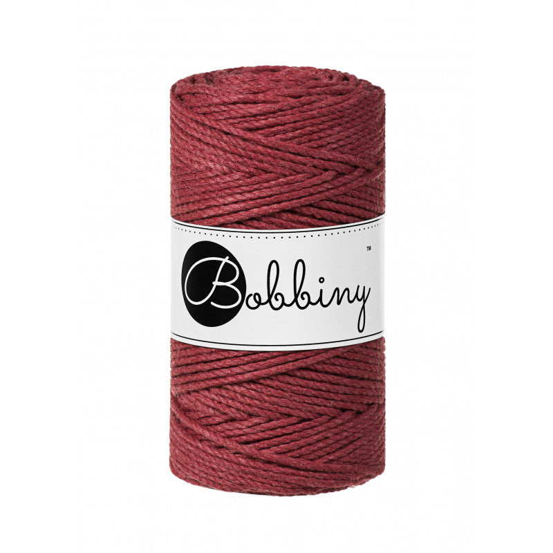 Wild Rose 3mm & 5mm 3PLY, Bobbiny Macramé Cord