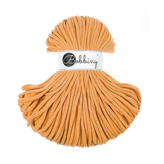Orange - 5mm Bobbiny Braided Cord