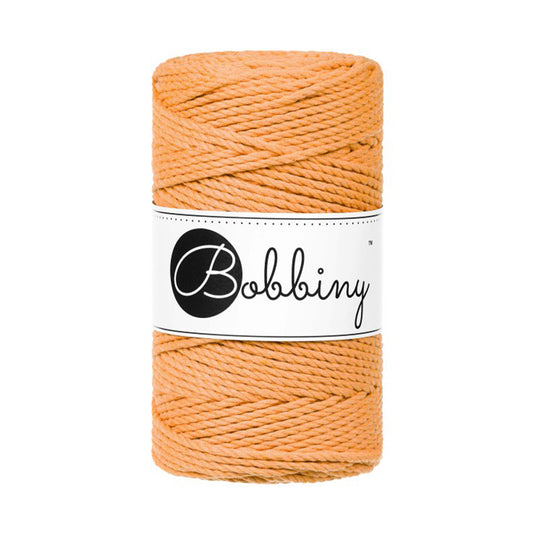 Orange - 3mm 3PLY, Bobbiny Macramé Cord
