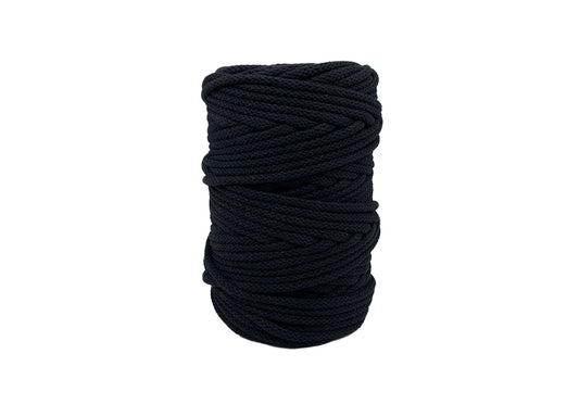 Black & White -  5mm, Thread Shop Braided Cord