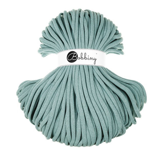 Duck Egg Blue - 3mm, 5mm & 9mm, Bobbiny Braided Cord