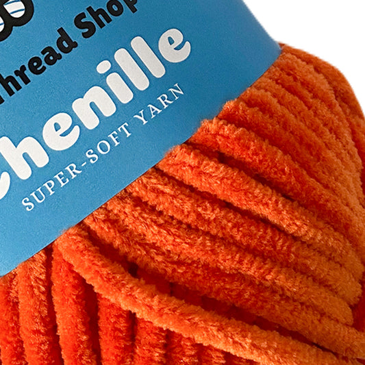 Pumpkin - Super-Soft Chenille Yarn