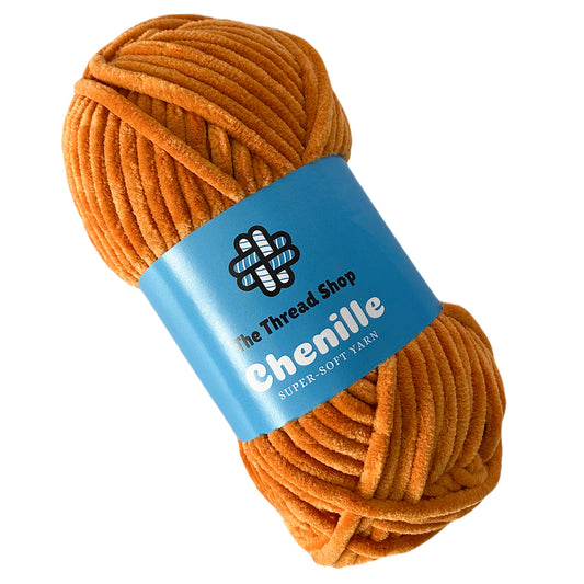 Ochre - Super-Soft Chenille Yarn