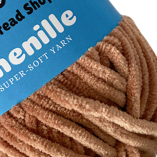 Caramel - Super-Soft Chenille Yarn