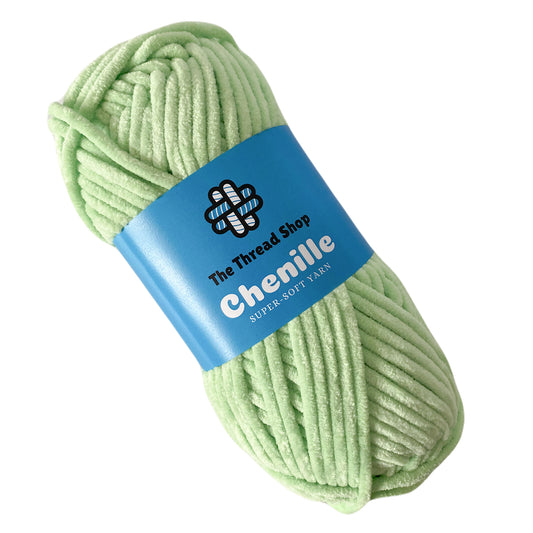 Matcha - Super-Soft Chenille Yarn
