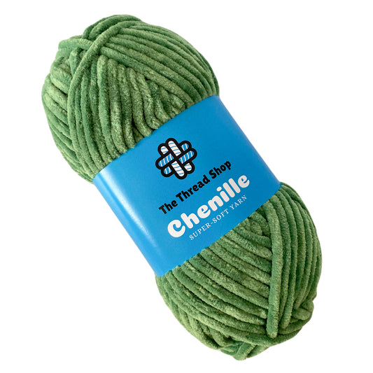 Avocado - Super-Soft Chenille Yarn