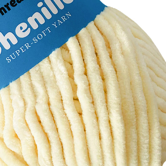 Lemon Yellow - Super-Soft Chenille Yarn