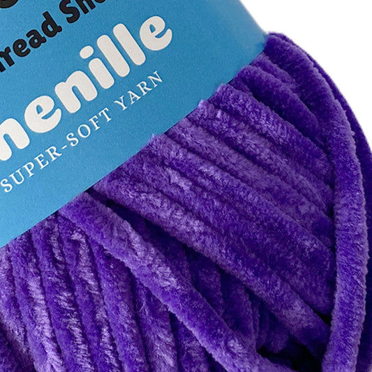 Violet - Super-Soft Chenille Yarn