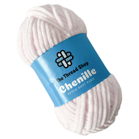 Cloud Pink - Super-Soft Chenille Yarn
