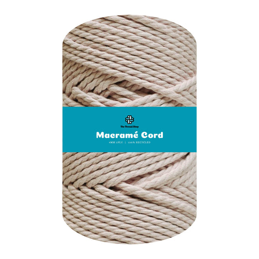 Linen 4mm 3PLY Thread Shop Macramé Cord