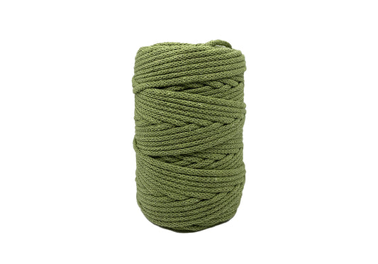 Sage, Coffee & Forest -  5mm, Thread Shop Braided Cord