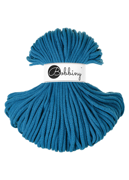 Dopamine Blue - 5mm Bobbiny Braided Cord