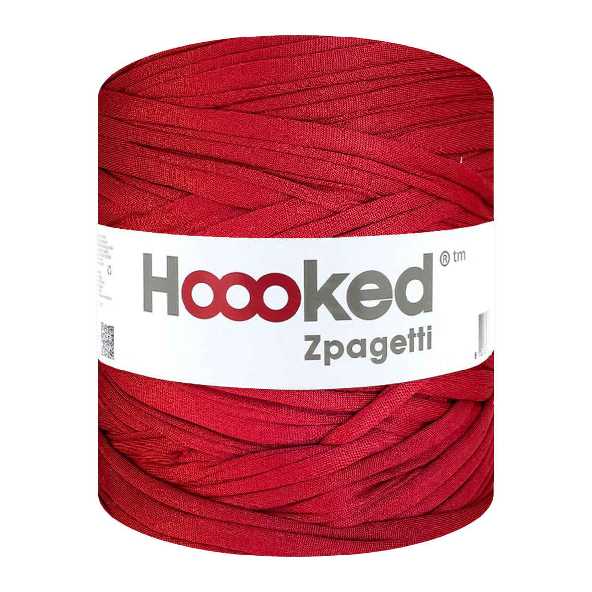 Wine Red - Hooked Zpagetti T-Shirt Yarn