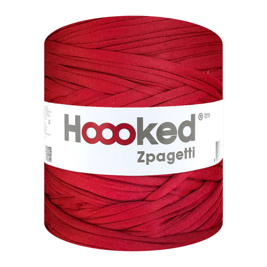 Wine Red - Hooked Zpagetti T-Shirt Yarn