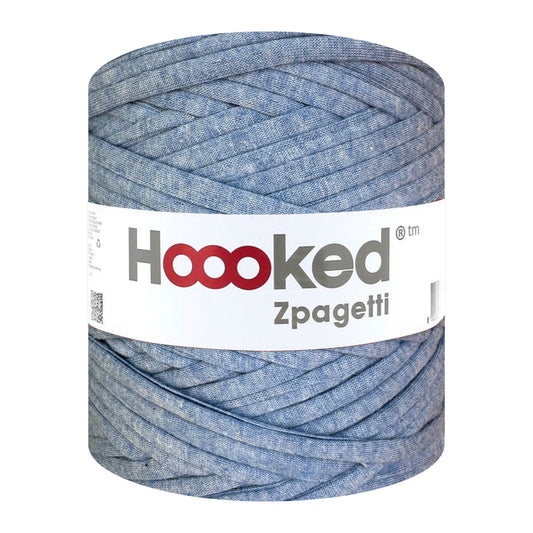 Denim Blue  - Hooked Zpagetti T-Shirt Yarn
